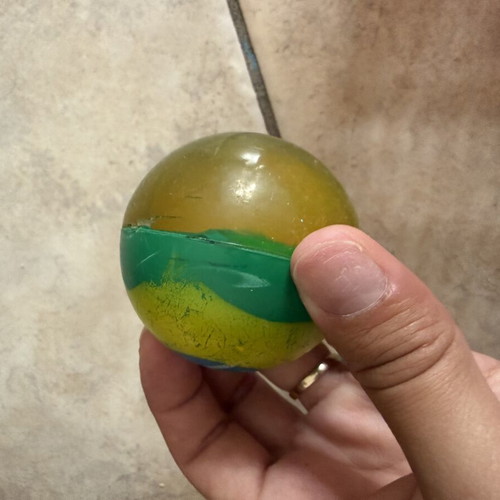 Crazy ball with flag used
