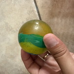 Crazy ball with flag used