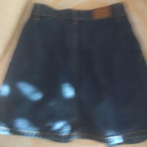 Denim skirt Pink Woman No 34 like new, short blue
