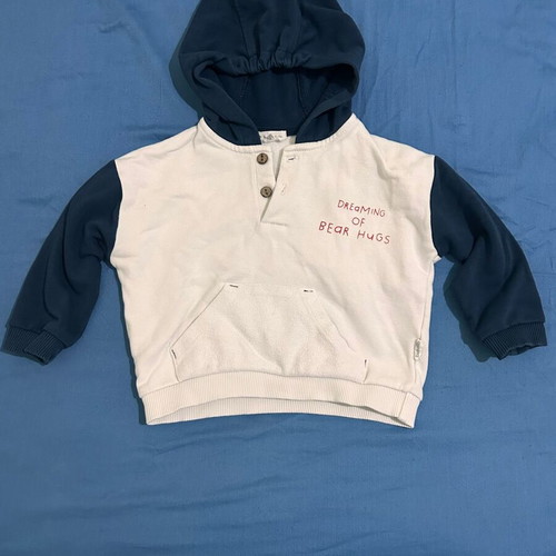 Baby hoodie 9-12 months like new, for boy