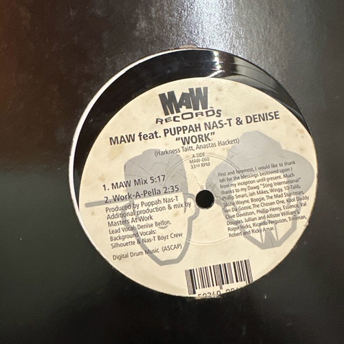 Vinyl record used