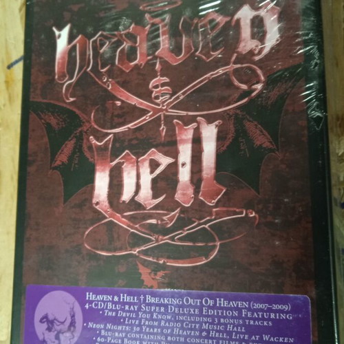 Heaven and Hell Breaking Out of Heaven 2007-2009 box set new, metal