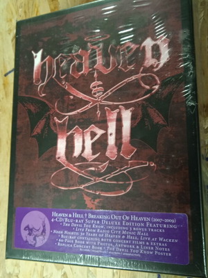 Heaven and Hell Breaking Out of Heaven 2007-2009 box set new, metal