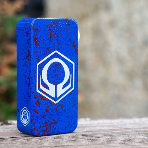 Hexohm V3 box mod used, updated version fluo green
