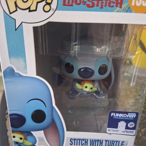Funko Pop! Stitch with Turtle limited edition 120 pcs, new