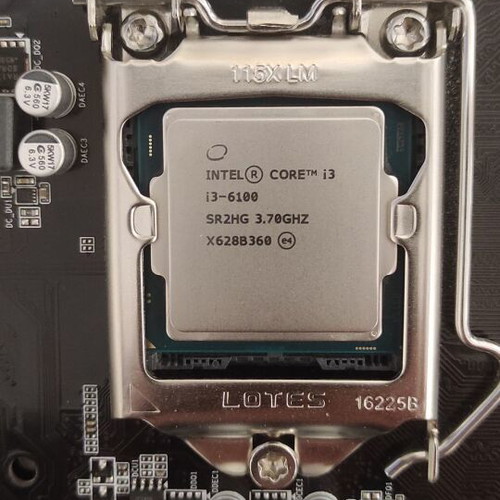 Intel Core i3-6100 processor like new, Skylake 6th gen