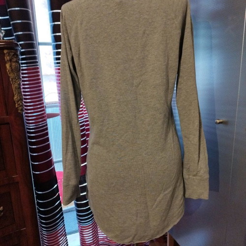 Blouse dress used, size S, gray