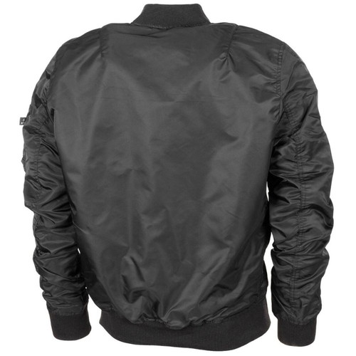 MFH Flight Jacket MA-1 Large black like new