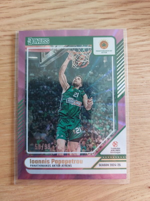 Ioannis Papapetrou card purple /99 like new