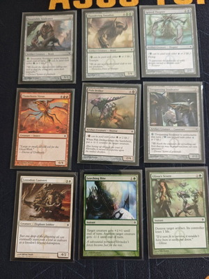 MTG Magic The Gathering New Phyrexia 9 Cards Like New