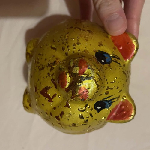 Piggy bank small, like new