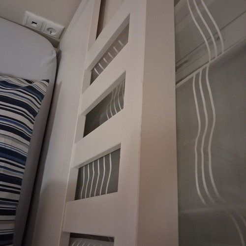 IKEA semi-double bed frame with slats, 200x120 cm mattress