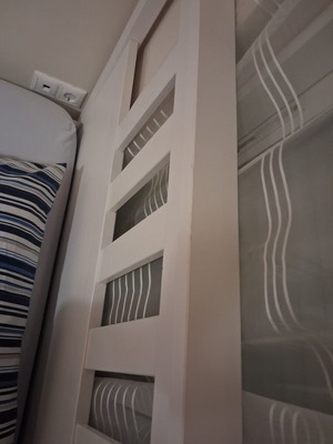 IKEA semi-double bed frame with slats, 200x120 cm mattress