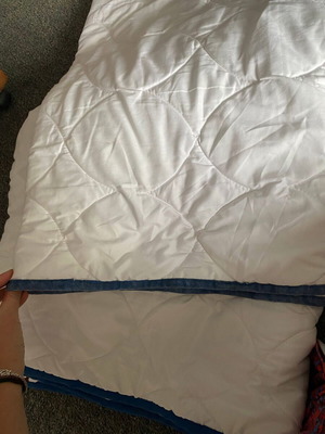 Single size summer quilt used, thin duvet for warm weather