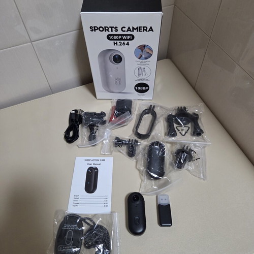 Sports Camera 1080P WiFi H.264 compact mini action camera