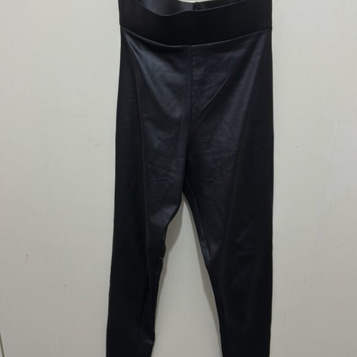 Zara leather leggings used black XS without wear
