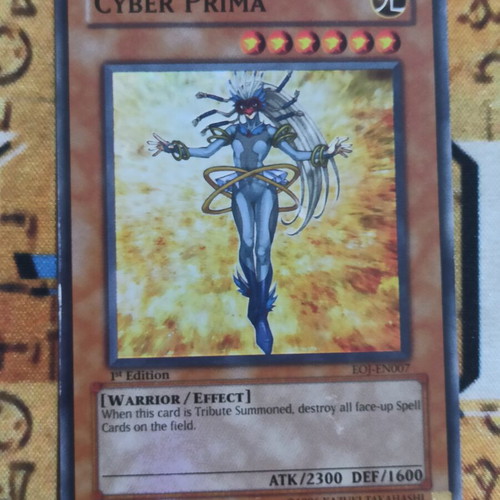 Cyber Prima Effect Monster Yu-Gi-Oh! card like new