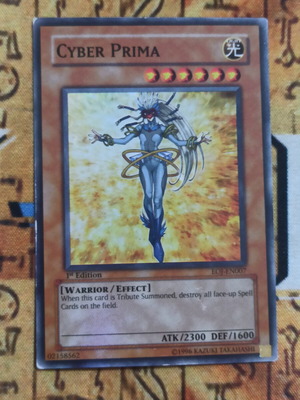 Cyber Prima Effect Monster κάρτα Yu-Gi-Oh! σαν καινούργιο