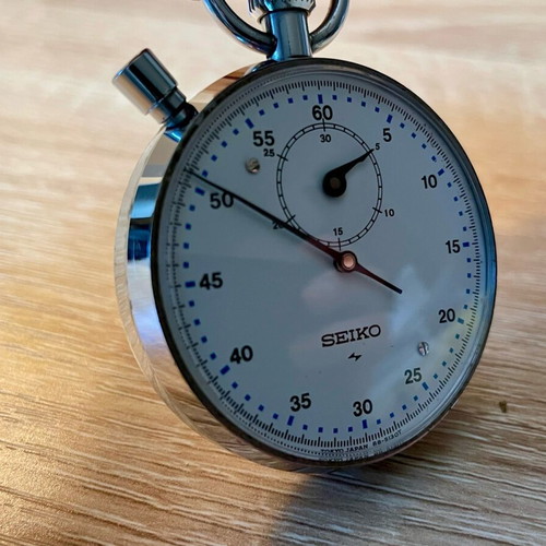 Seiko Wound Vintage Stopwatch Like New