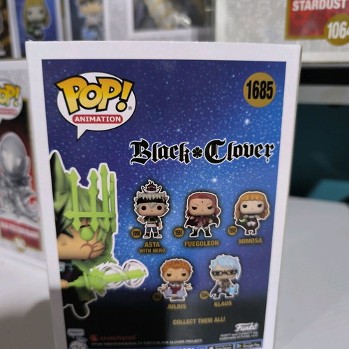 Black Clover Funko Pop! Yuno (Spirit of Zephyr) like new