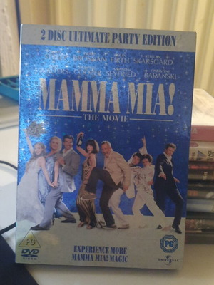 Mamma Mia DVD like new, collectible comedy movie