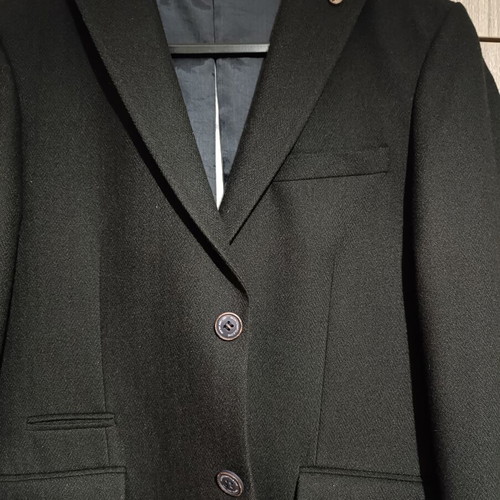 Monte Napoleone men's black jacket like new size 48