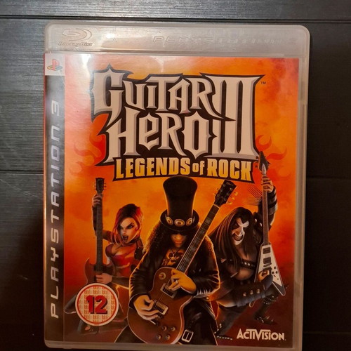 Guitar Hero 3 Legends of Rock PS3 like new