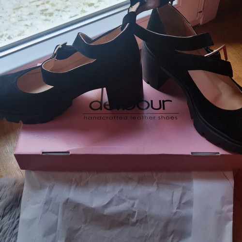 De.Bour Mary Jane shoes new, size 37, black