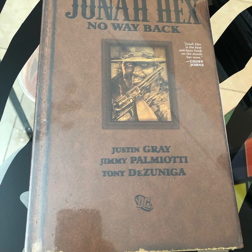 Jonah Hex No Way Back HC Original Graphic Novel 2010 new