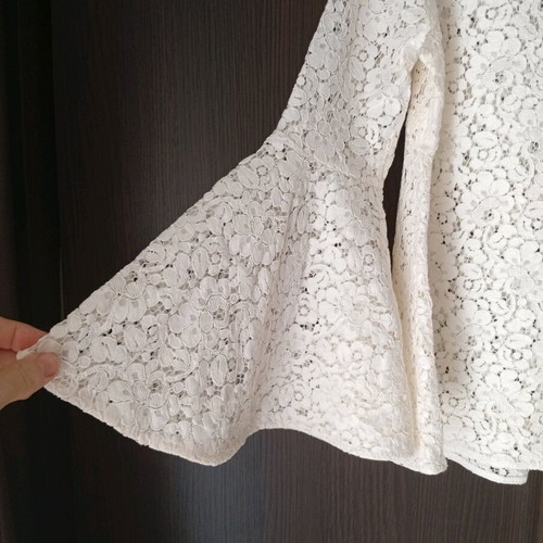 Zara white women's blouse new, size L
