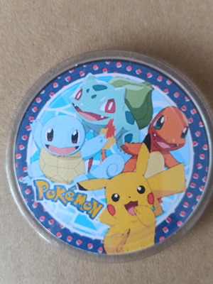 Κονκάρδα Pokemon Νο2 καινούργια, διάσταση 6x6 εκατοστά