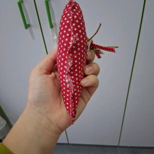 Plush Heart with Bell like new