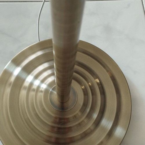Inart floor lamp like new, brass and glass, height 1.60m