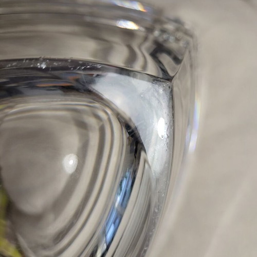 Crystal decorative bowl vase