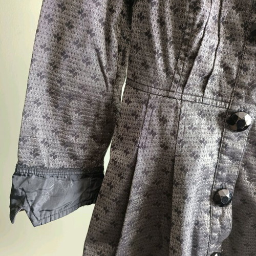 Girls' trench coat new, gray, size 152 cm