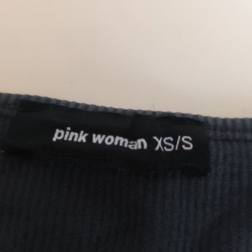 Pink Woman women's t-shirt XS/S dark blue new