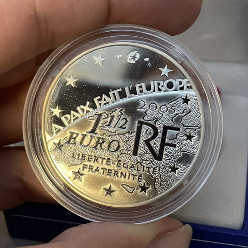 Monnaie de Paris commemorative coin 60th anniversary WWII proof silver