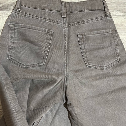 Women's denim pants like new, brown, size 36