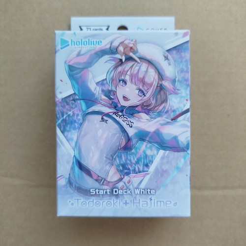 Hololive TCG Todoroki Hajime Start Deck White like new