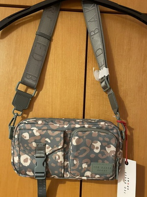Ted Baker Leticia Crossbody bag new, grey and green