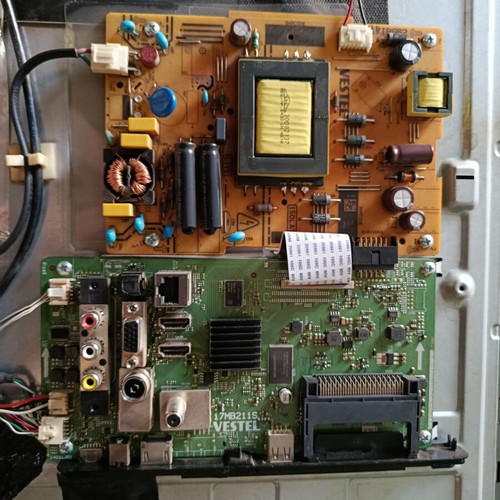 Smart TV 32 inch FU Model FLS 32215 used Vestel board and power supply