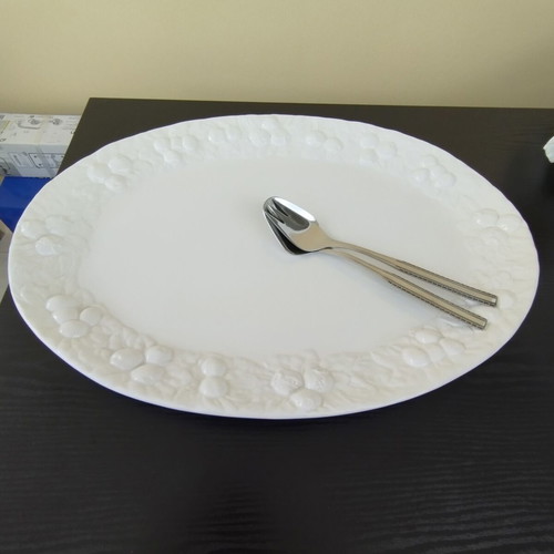 Serving platter tray like new, 55×40×3.5 cm, Made in Italy