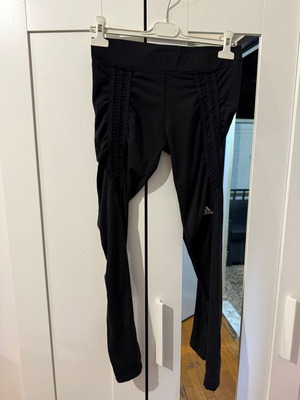 Adidas leggings used, size S-Medium, black