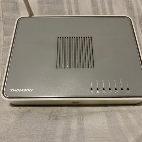 Thomson TG782 ADSL Router used (Cyta) with power adapter