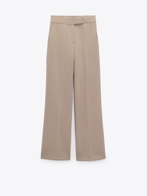 Zara pants classic design XS beige like new