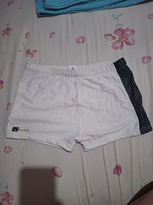 Yiannis Ziros men's boxer swimwear size M like new black and white