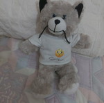 Plush cat like new