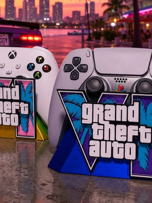 GTA VI 3D Printed Controller Stand for PS5 and Xbox