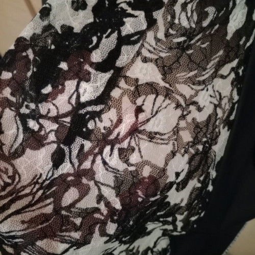 Black long blouse like new