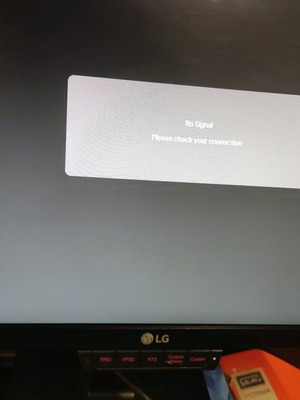 LG 24" monitor like new with adjustable vertical stand